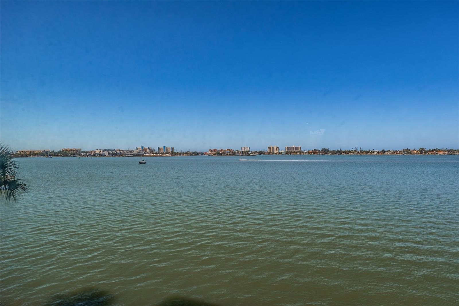 Water view from the Living room
