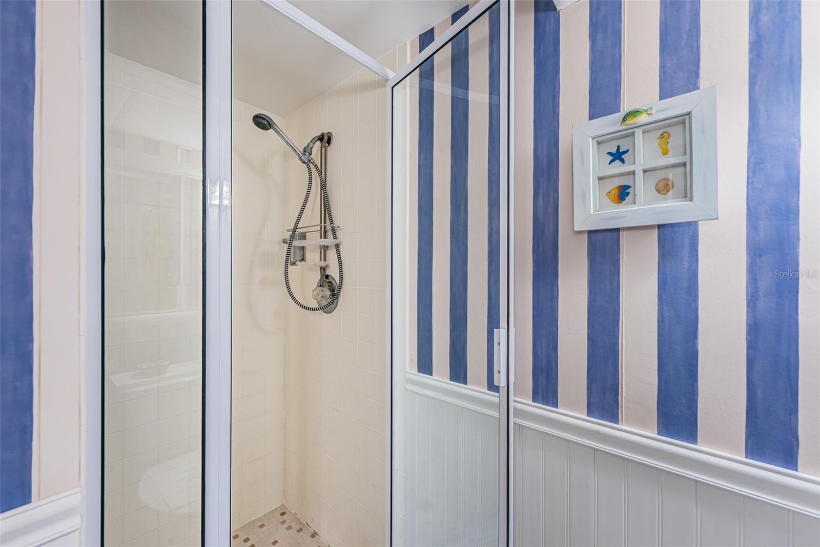 Walk in shower