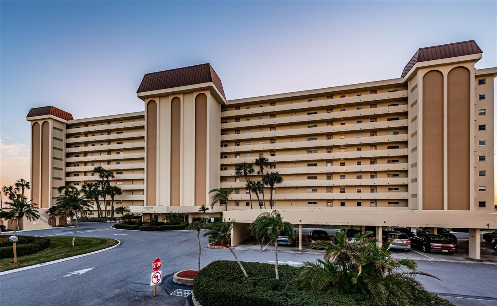 Front of building