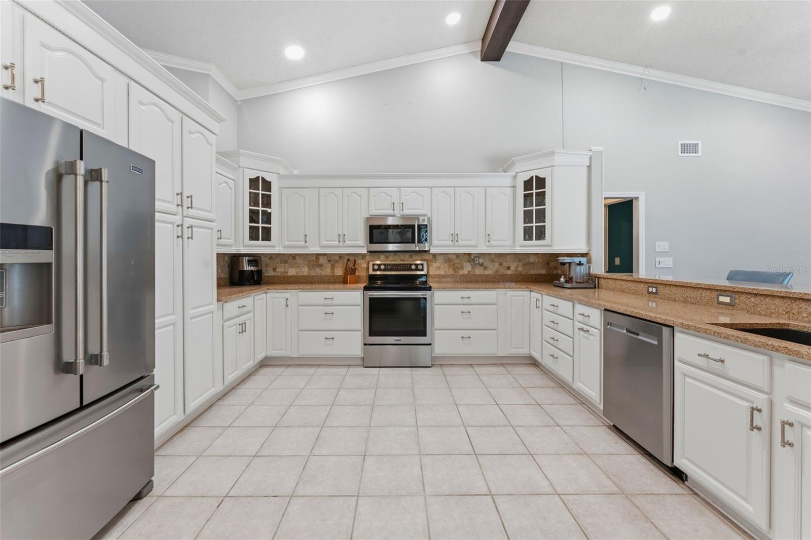Updated Kitchen with Ample Cabinetry