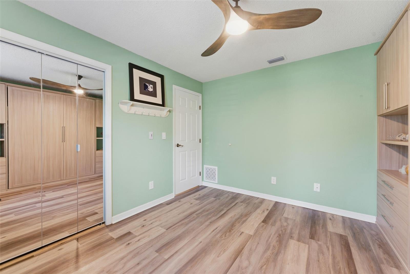 Bedroom #2 with Ceiling Fan