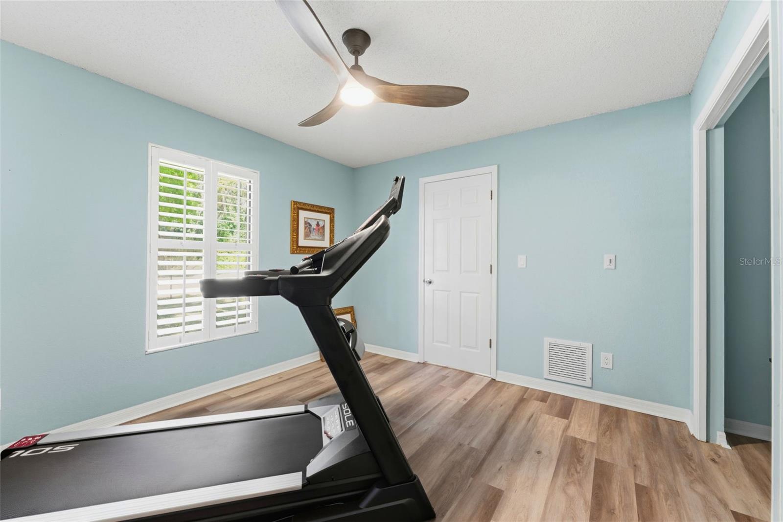 Bedroom #4 with Ceiling Fan