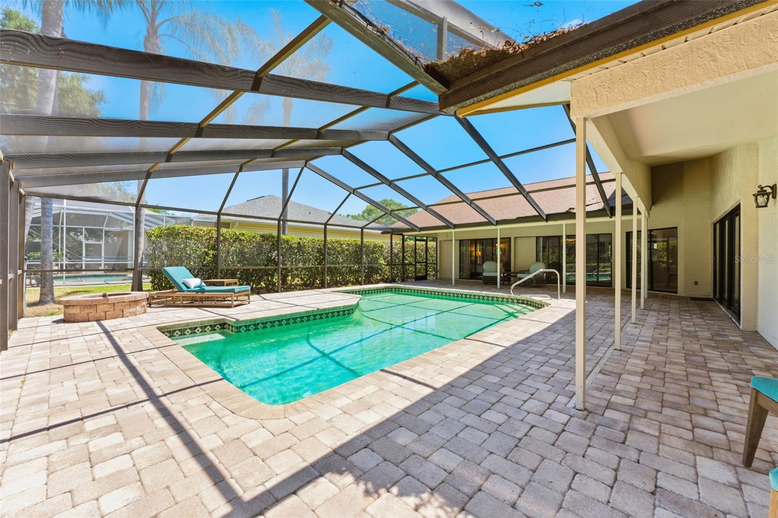 Pool with Expansive Deck Space