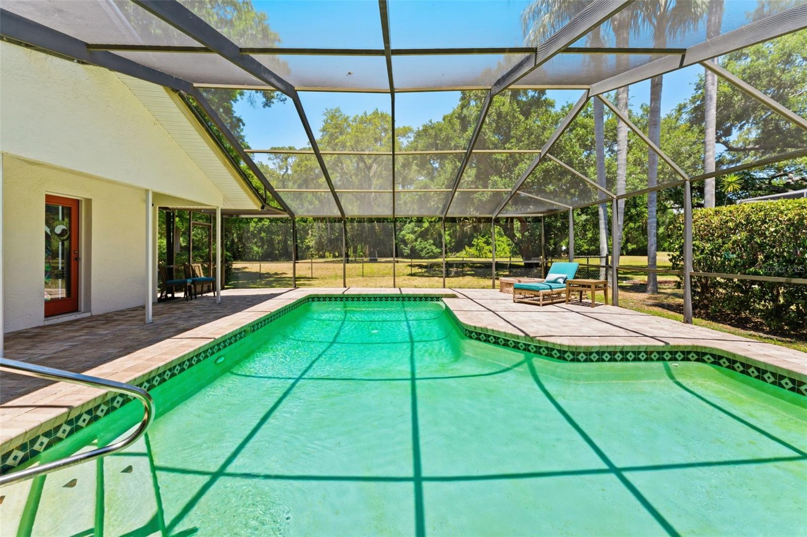 Pool and Lanai View