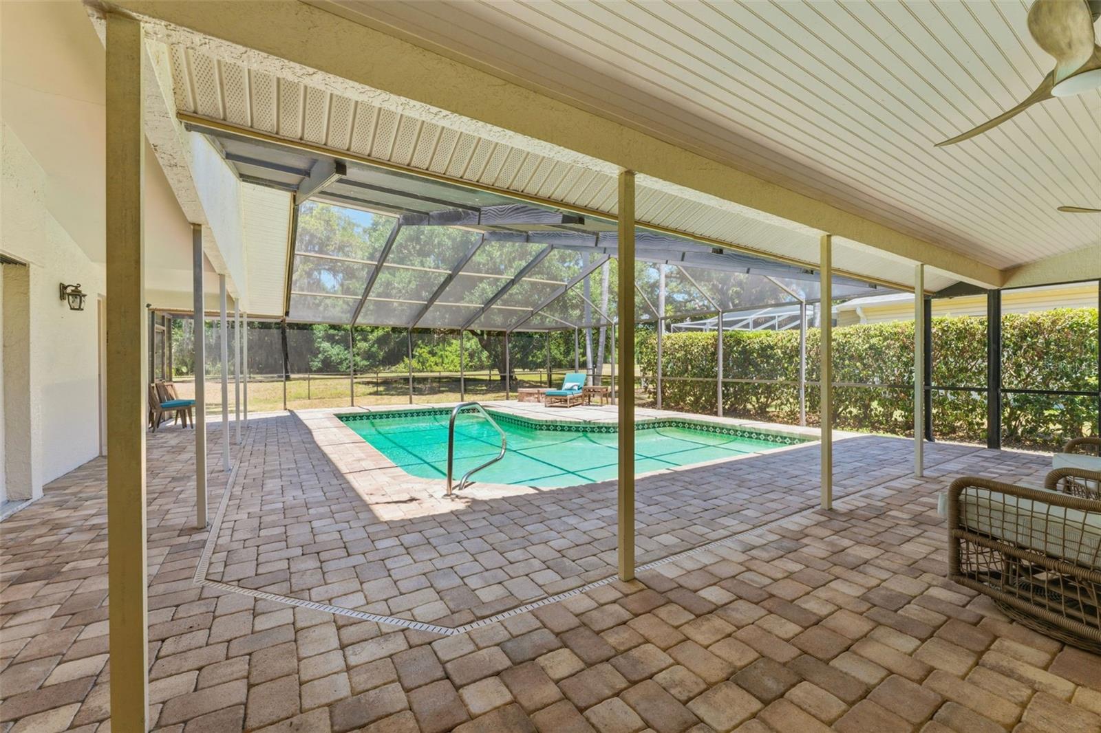 Covered Lanai Seating Area