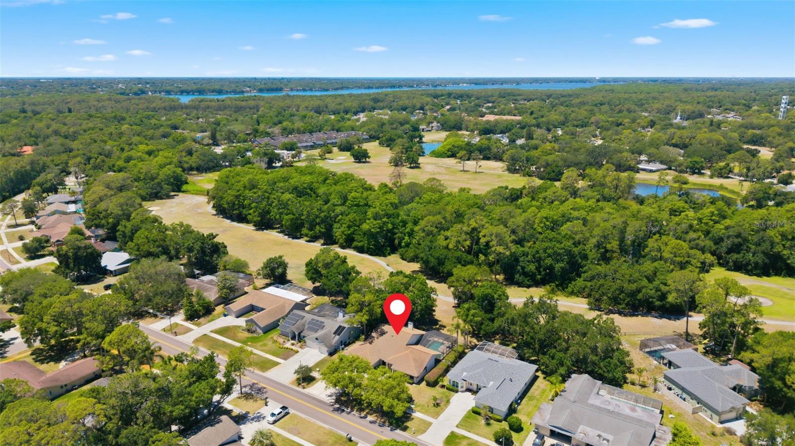 Aerial View of Neighborhood