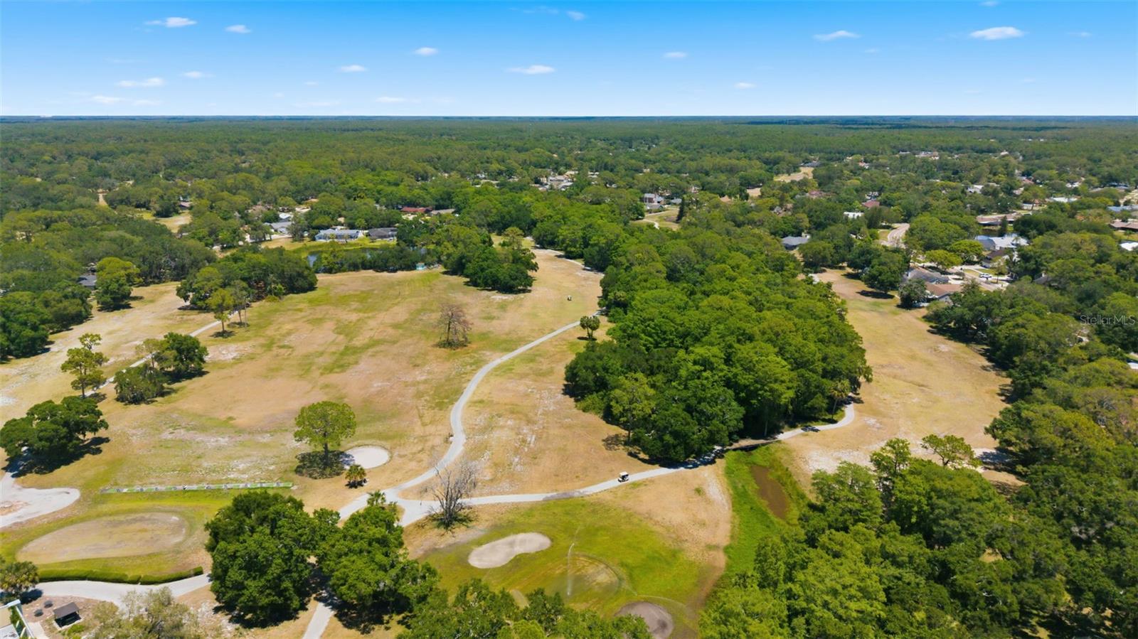 Aerial View of Golf Course