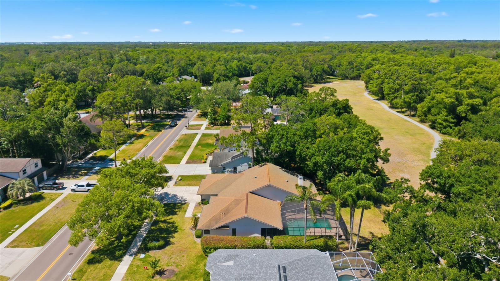 Aerial View of Property & Surroundings