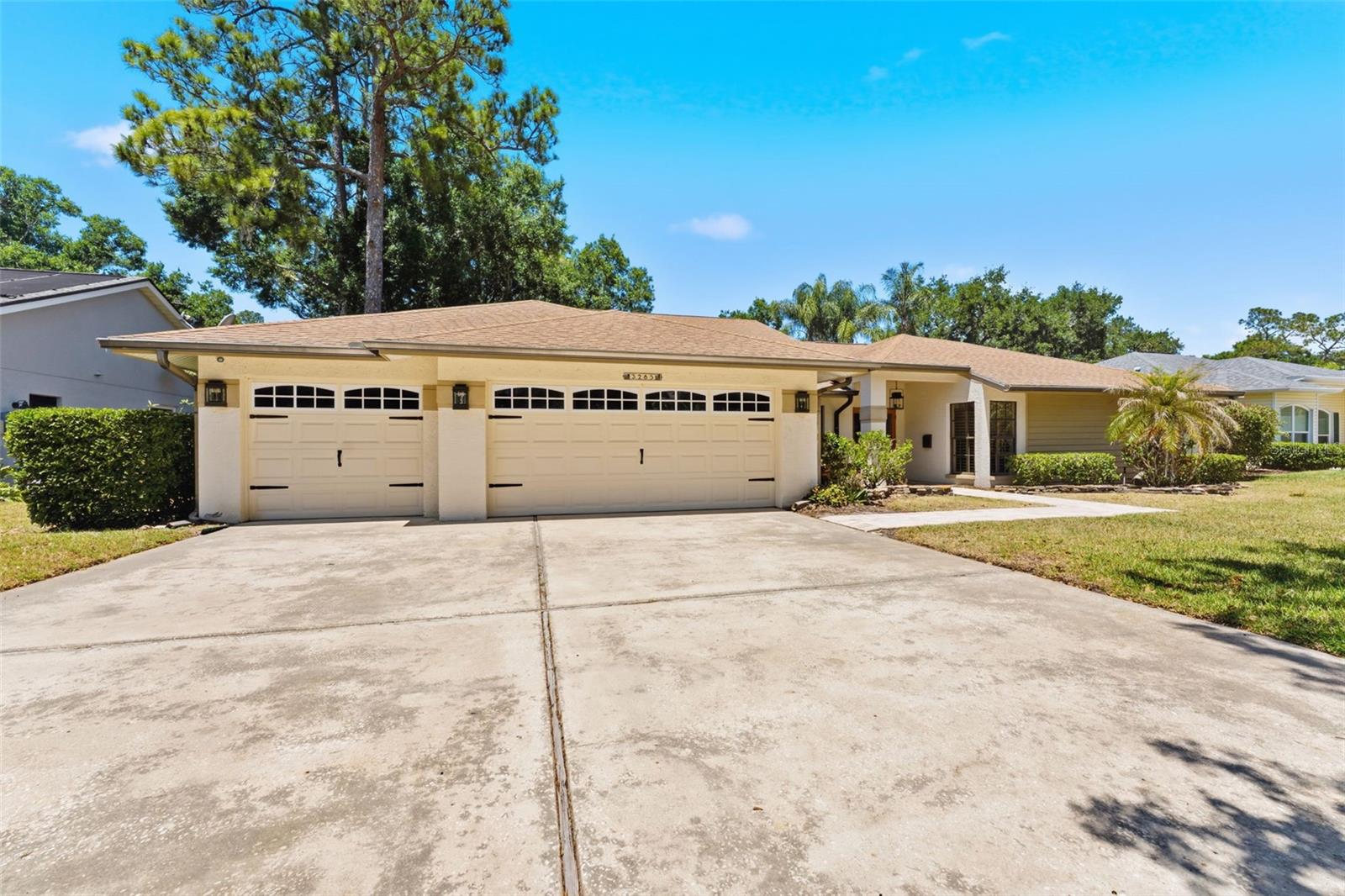 2-Car Garage and Wide Driveway