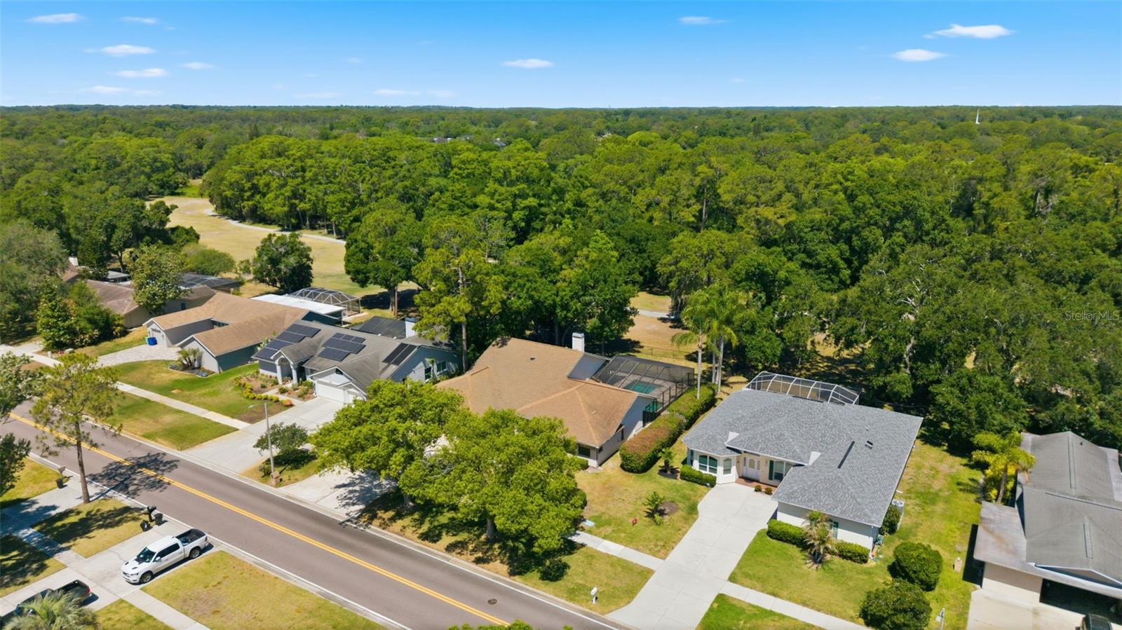 Aerial Neighborhood View