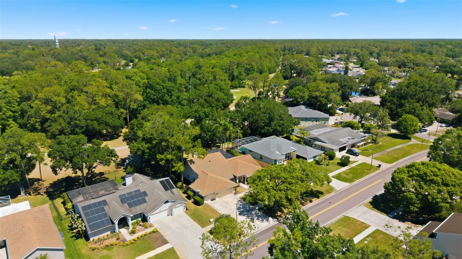 Aerial View of Property