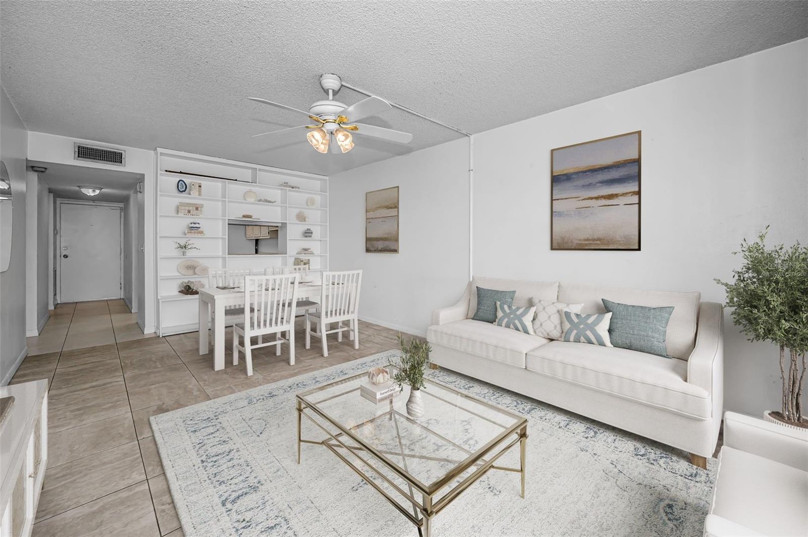 Virtually Staged - Living Room/Great Room