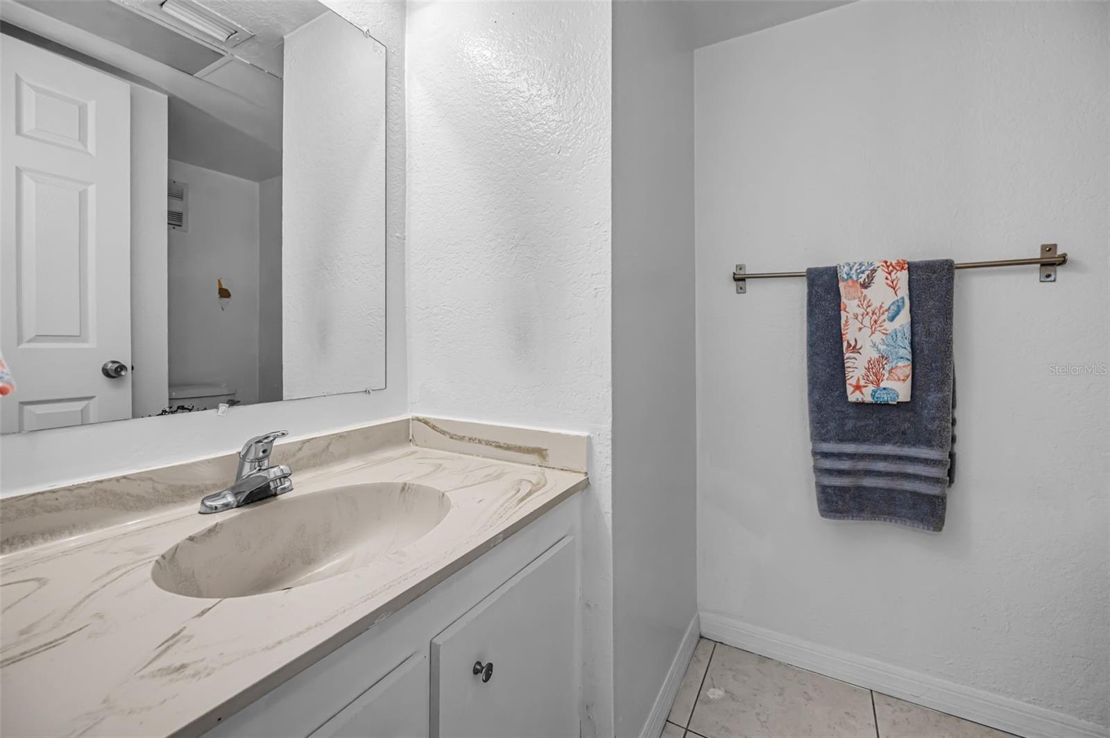 The Powder Bath is located just inside the front entrance.