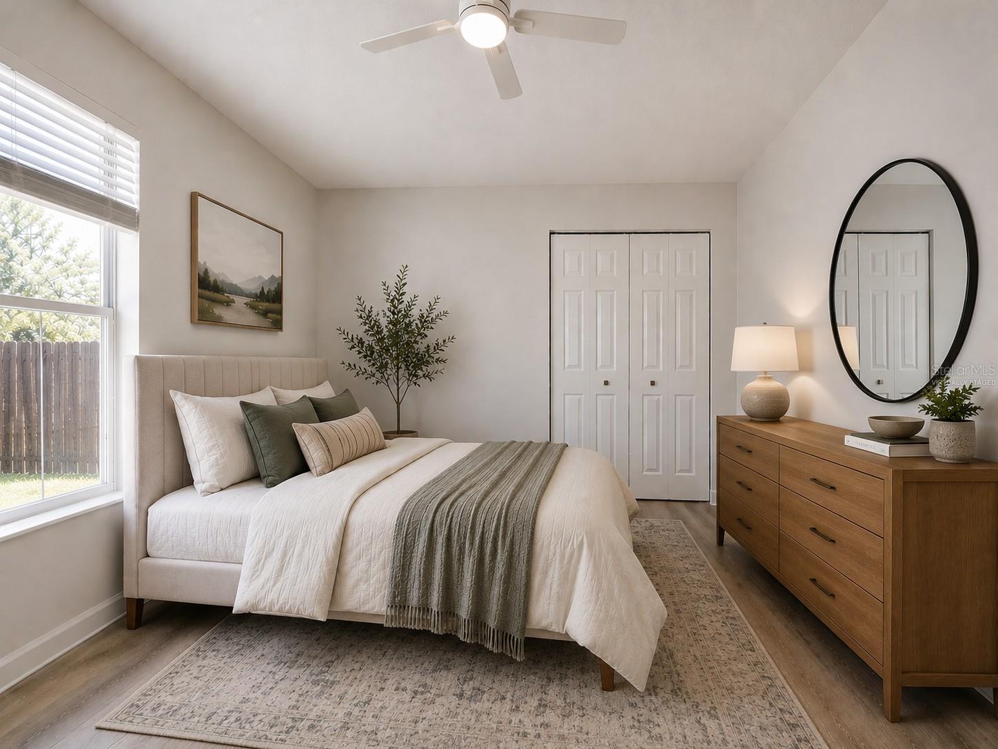 3rd bedroom-virtually staged