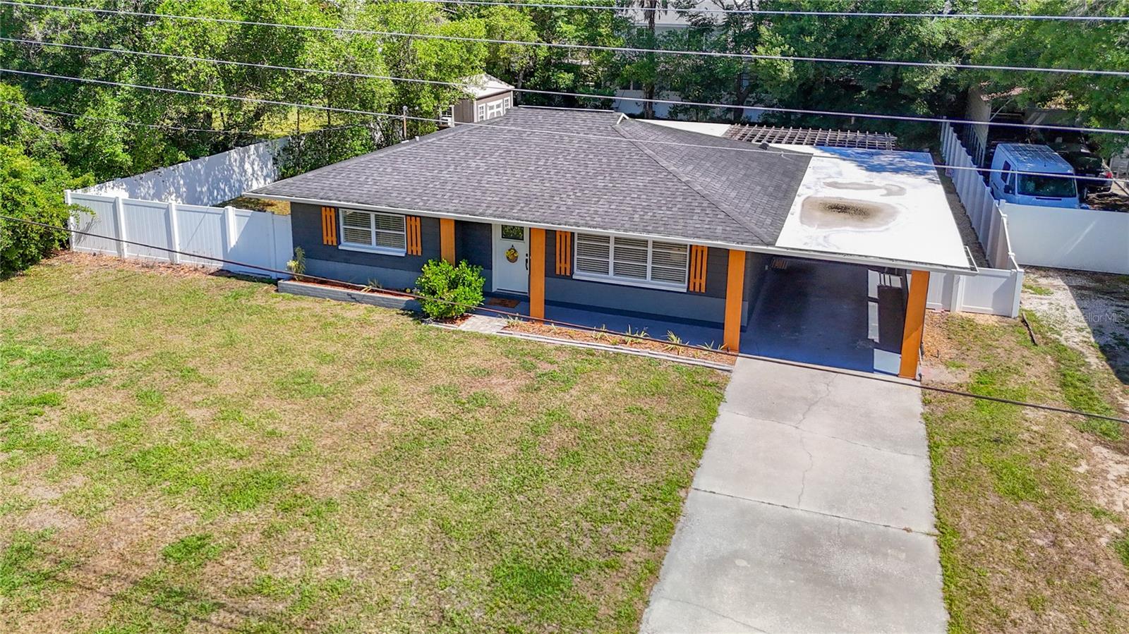 Huge Front Yard and New Shingle Roof