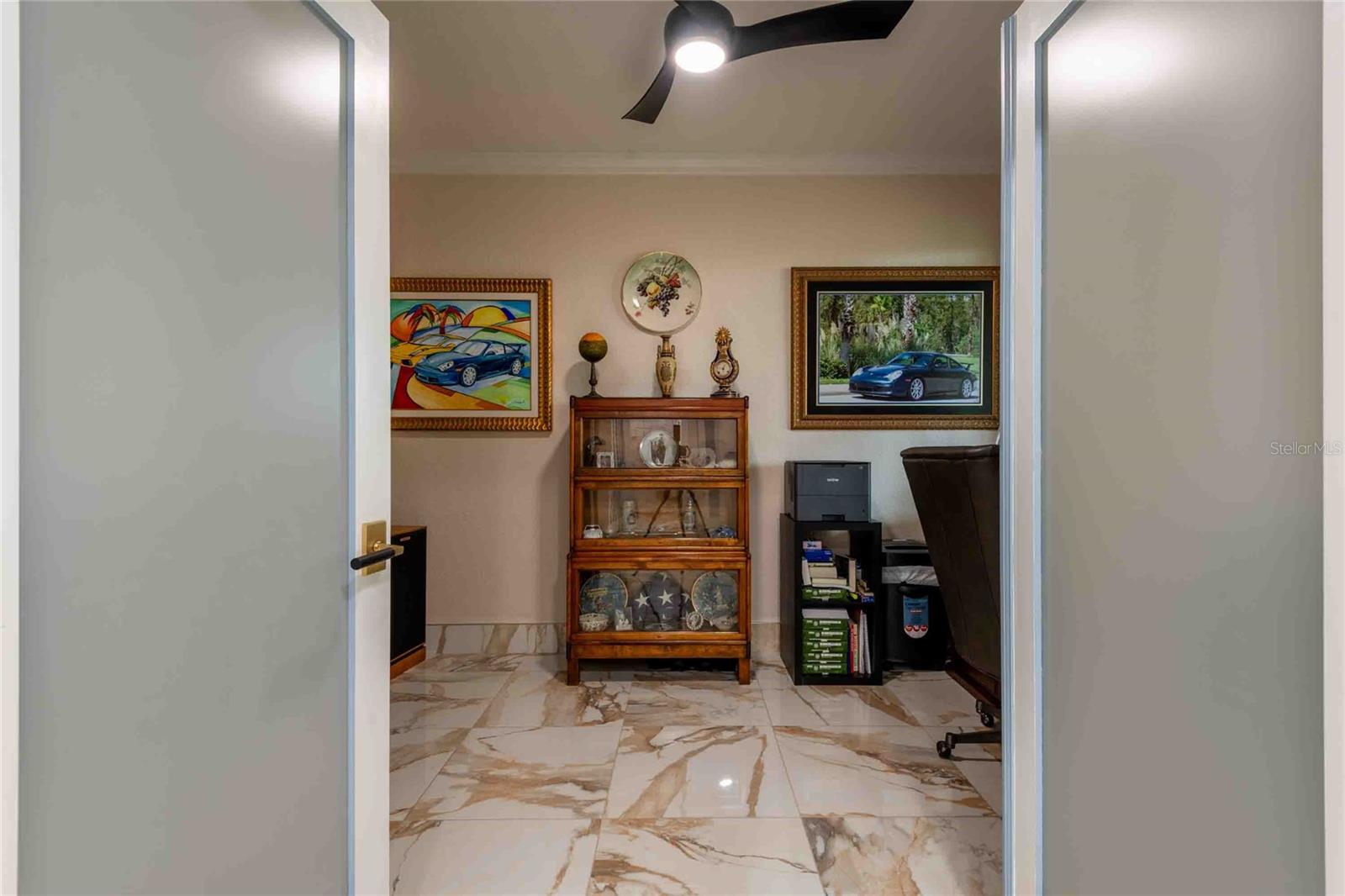 French Doors lead into Bedroom #3
