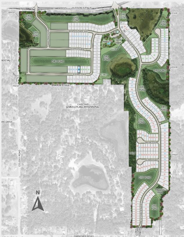 Palm Wind Community Site Map