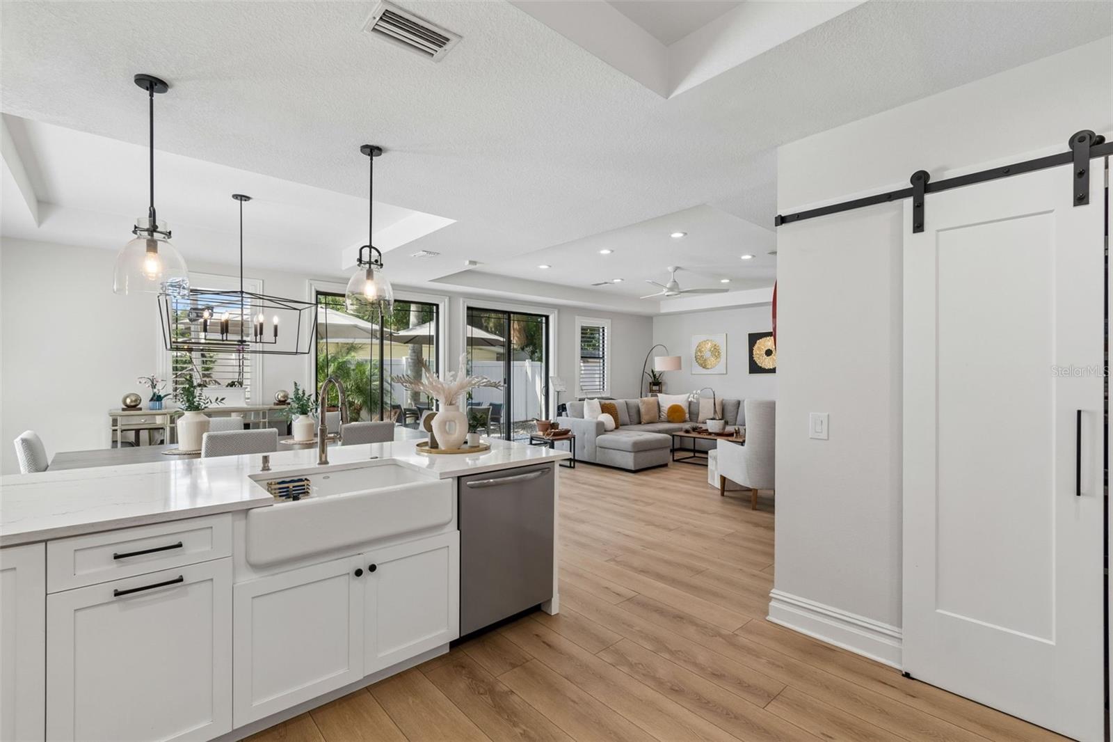 Right Side of Photo is Custom Pantry
