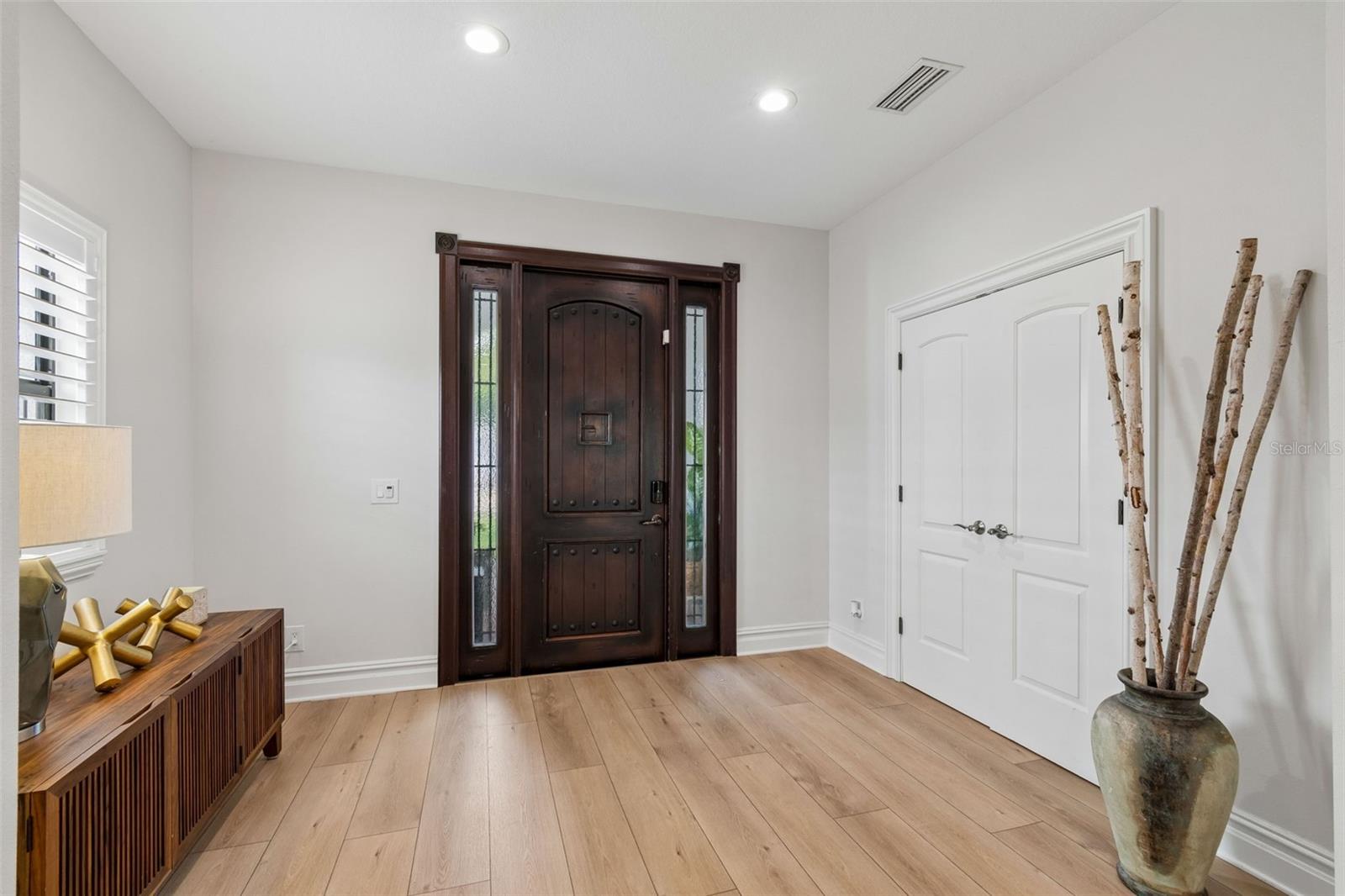 Spacious Foyer with Hall Storage