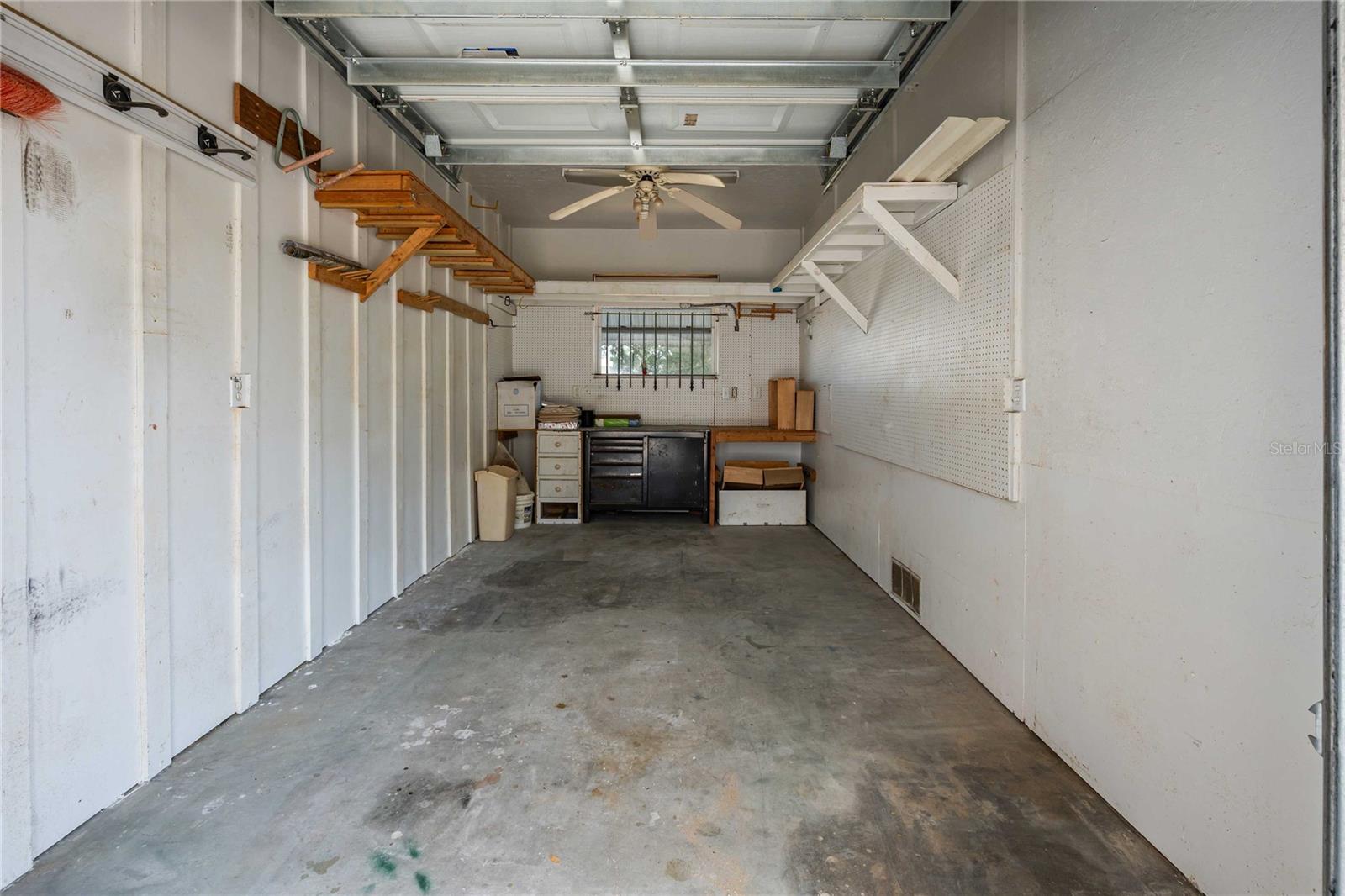 Garage is 7'x19'.
