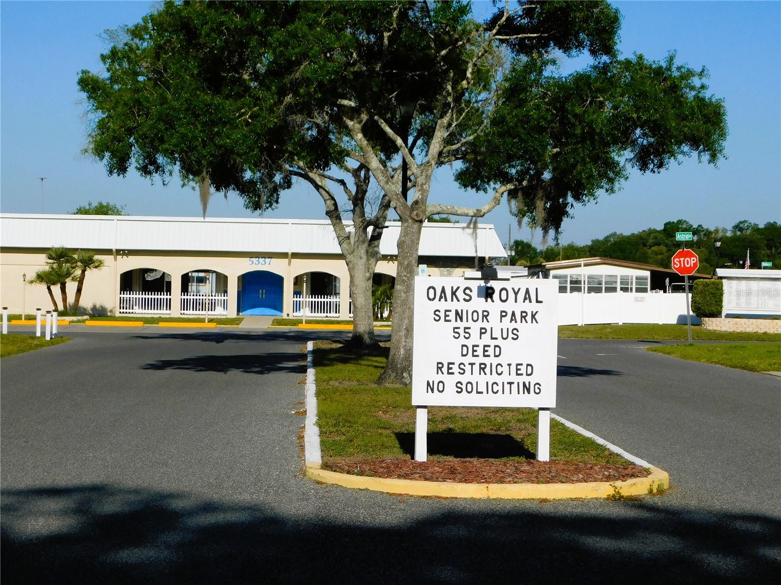 Welcome to Oaks royal 55+ community.