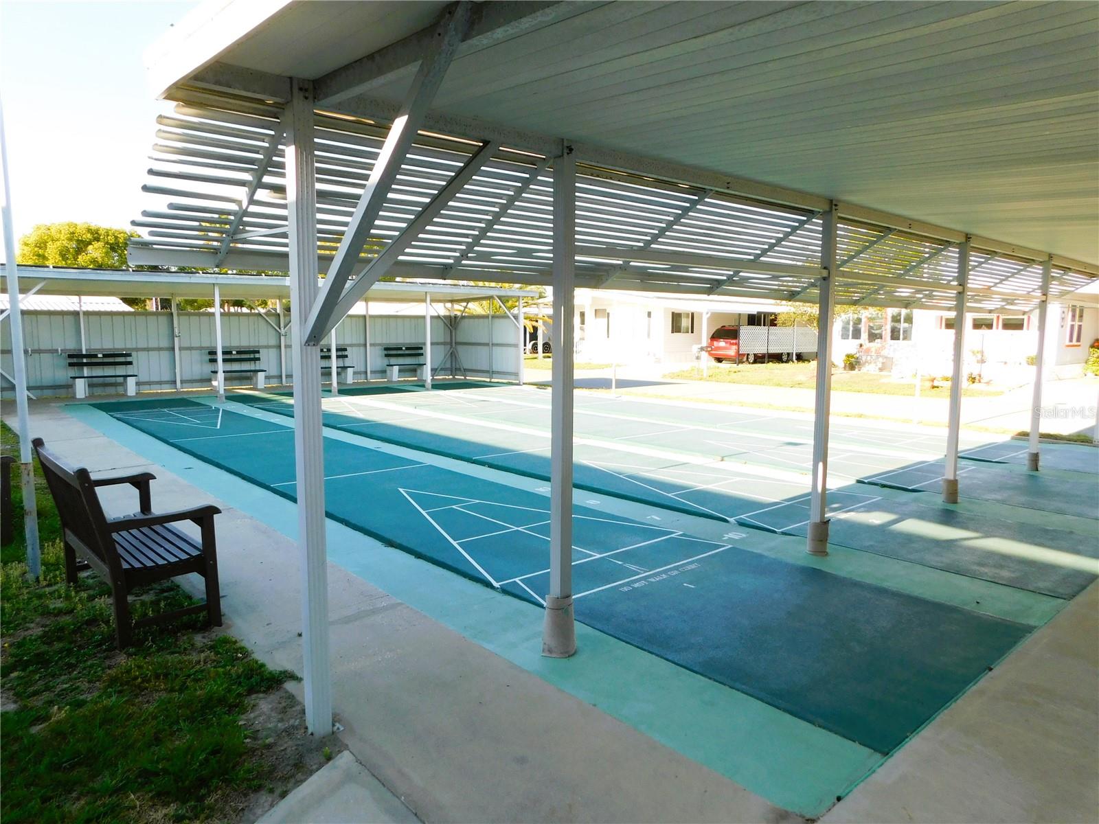 Community shuffle area.