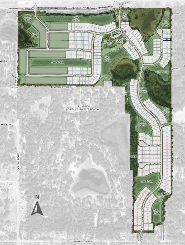 Palm Wind Community Site Map