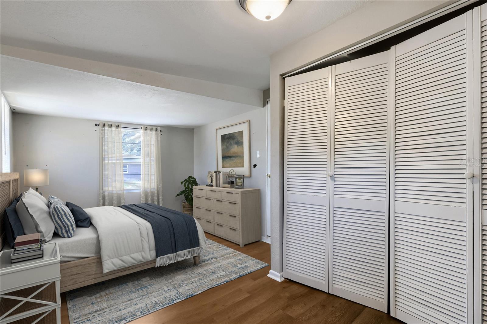 VIRTUALLY STAGED Bedroom 1
