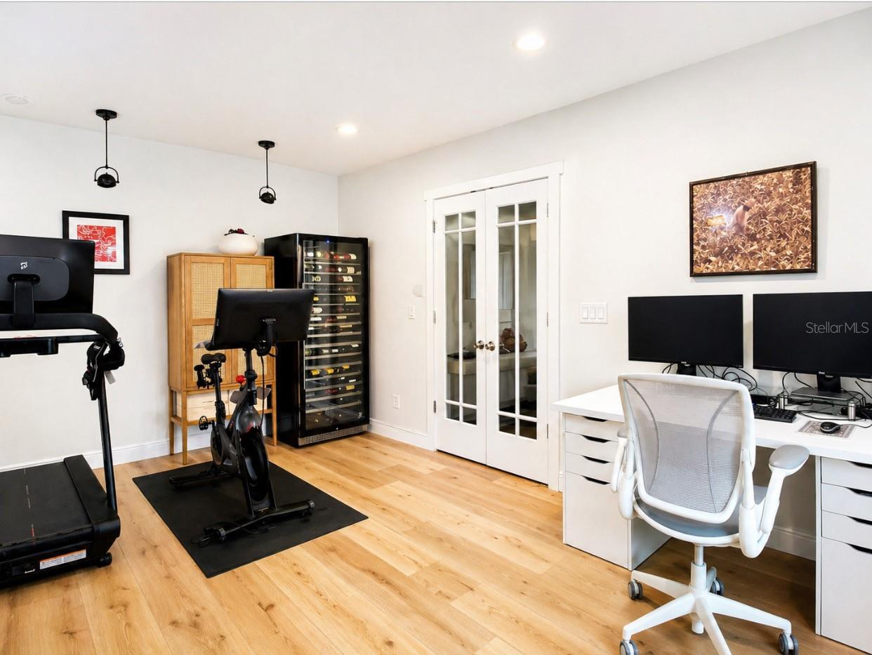 Office and/or exercise room