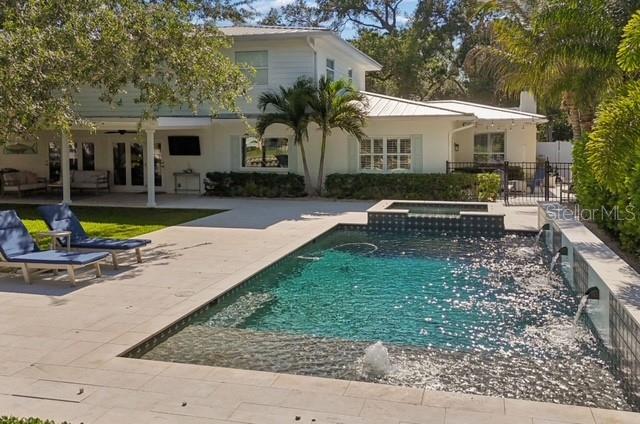 Entertainer's dream home.