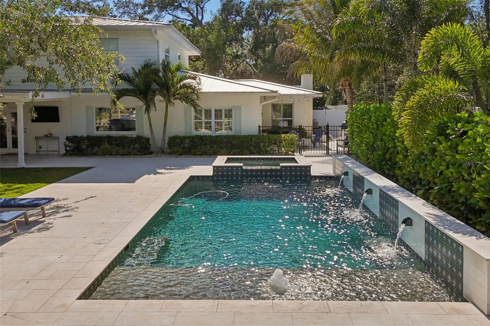 2022 Sekas built heated saltwater pool and spa