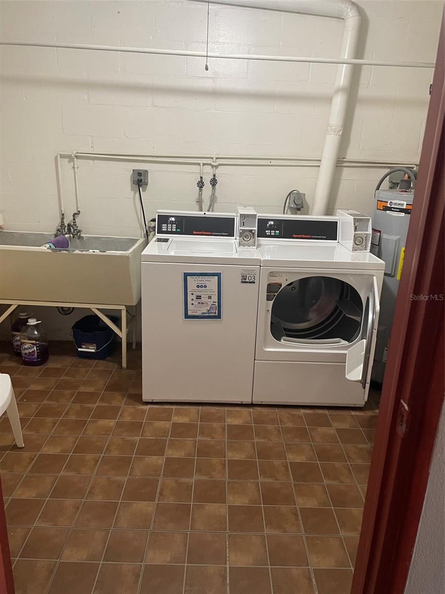 3rd Floor laundry room, storage closet is in next room.