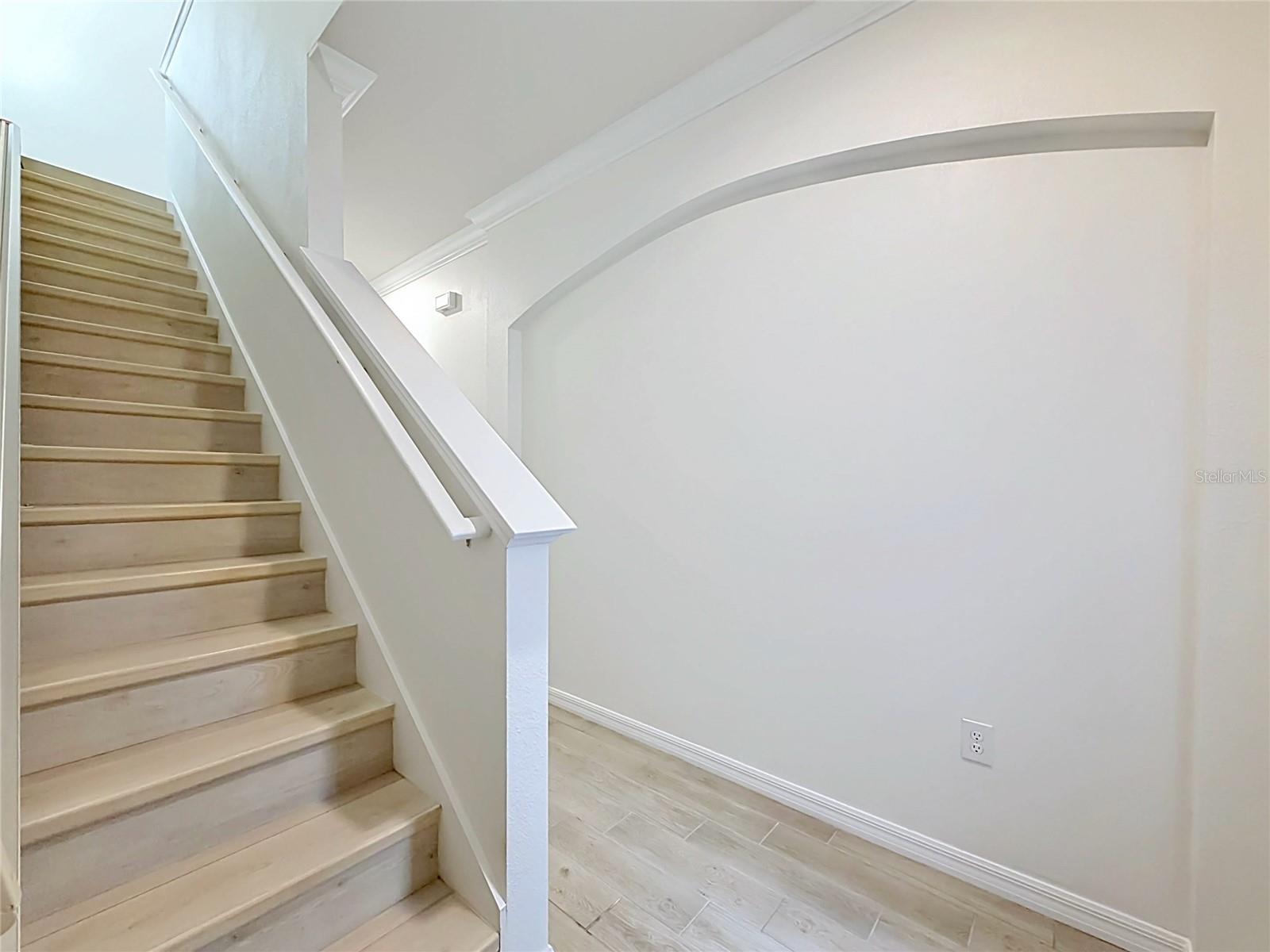 Upgraded flooring throughout- no carpeting