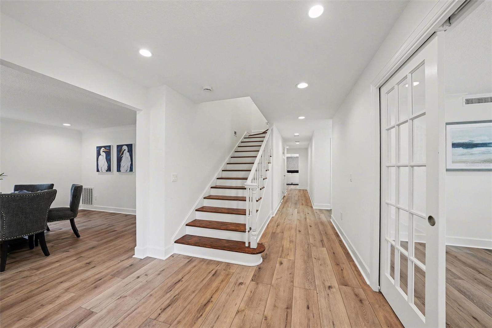Original Wood on Stairs