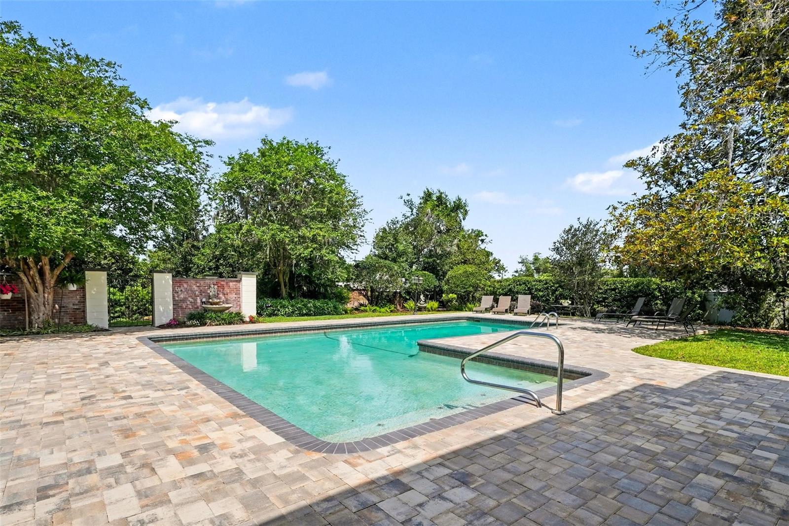 New Pavers at Pool