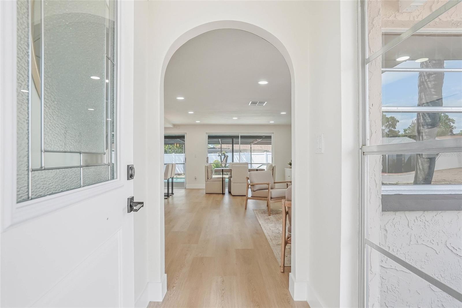 Dreamy Arch Entrance