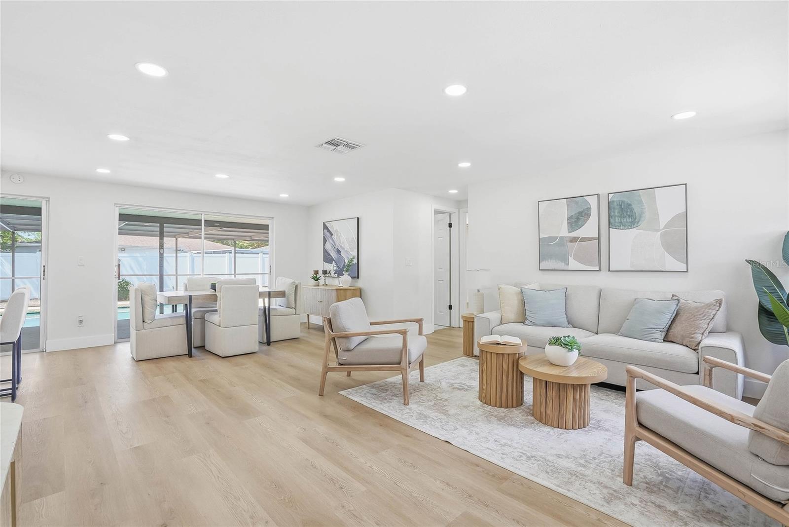 Open Floorplan Living Space