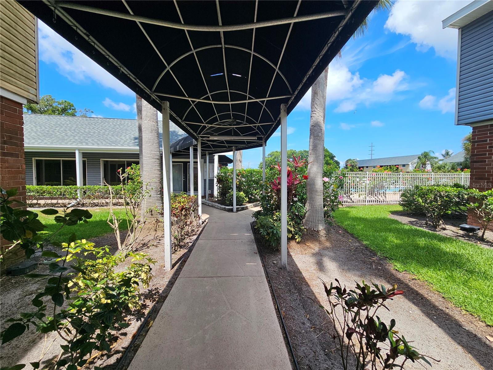 Clubhouse Entrance