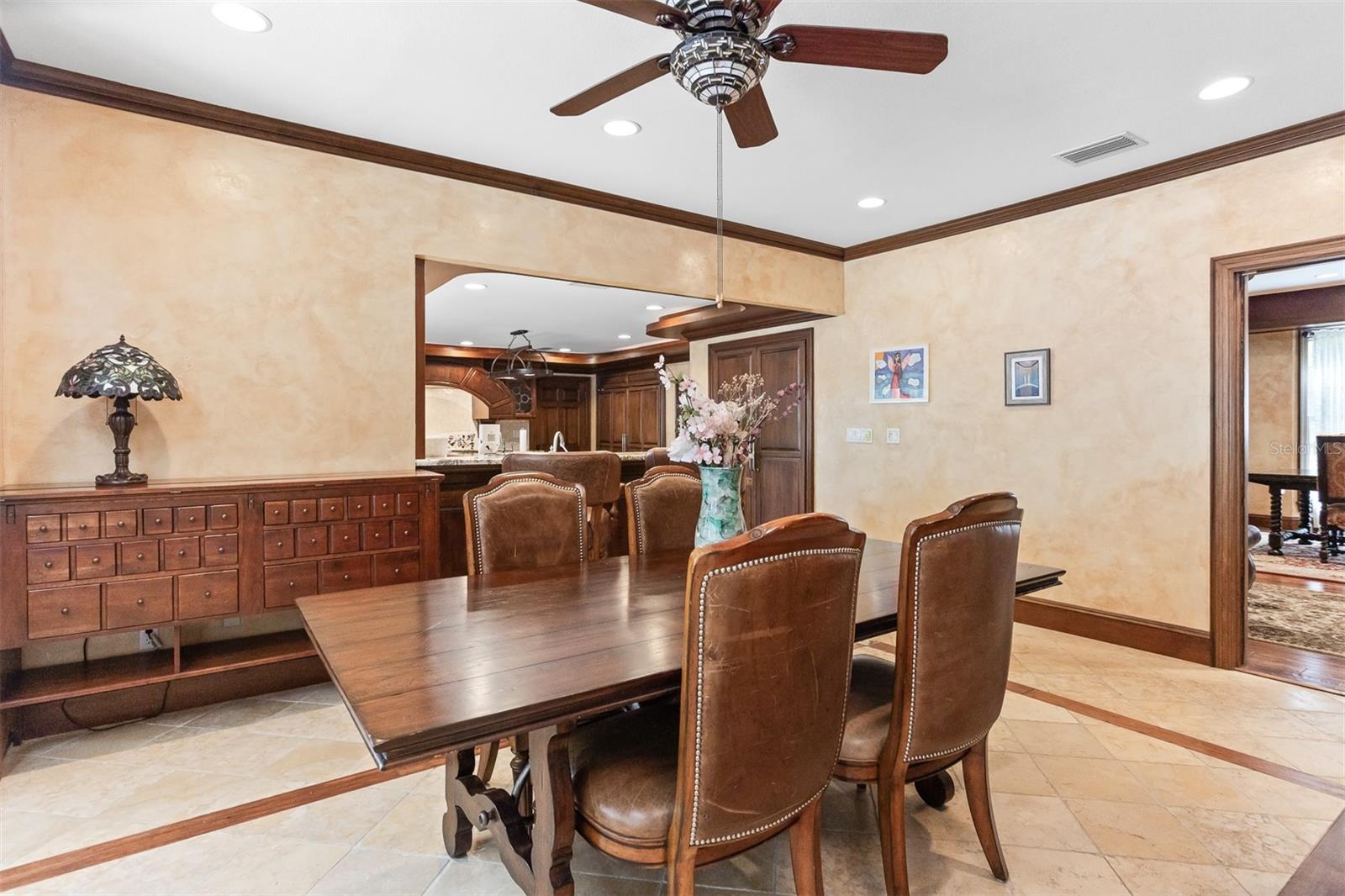 Inviting eat in kitchen from a different perspective