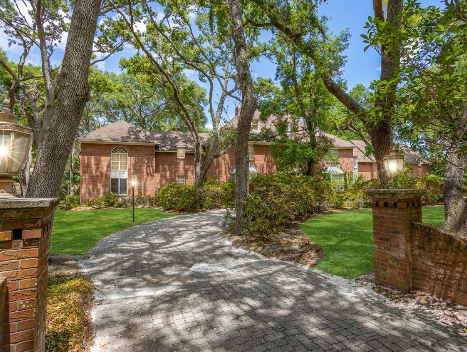 Peaceful oasis, virtually staged