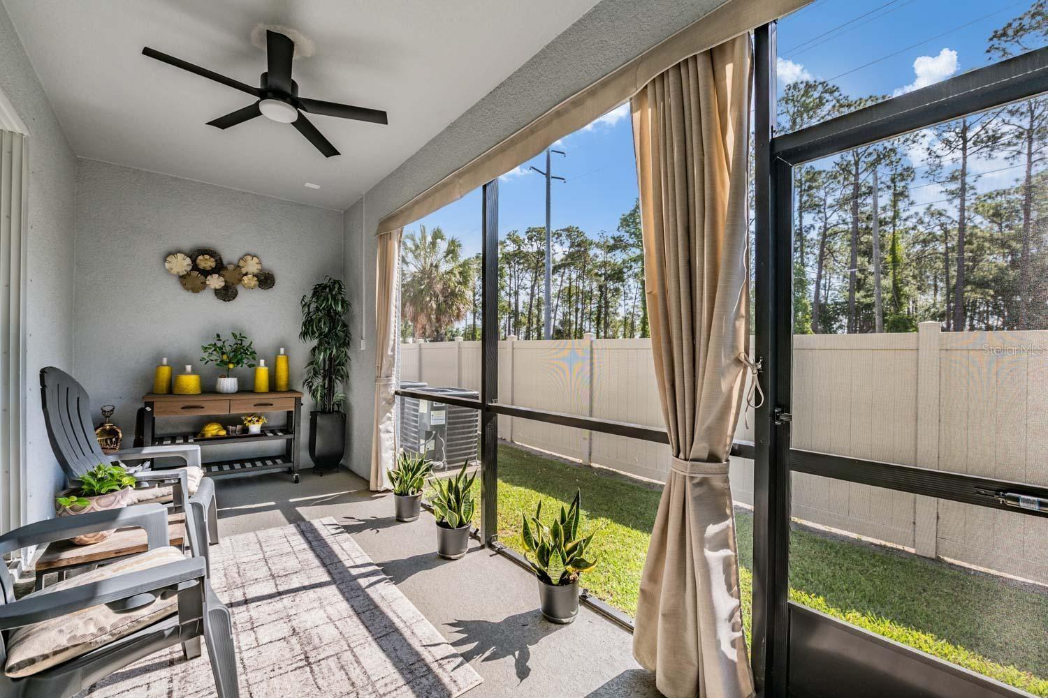 PRIVATE ENCLOSED LANAI