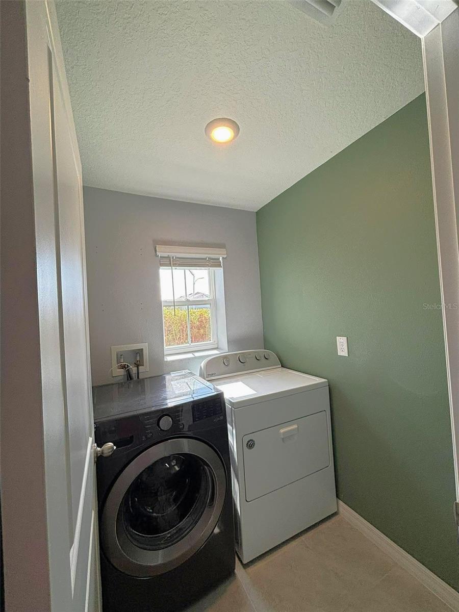 Laundry room.