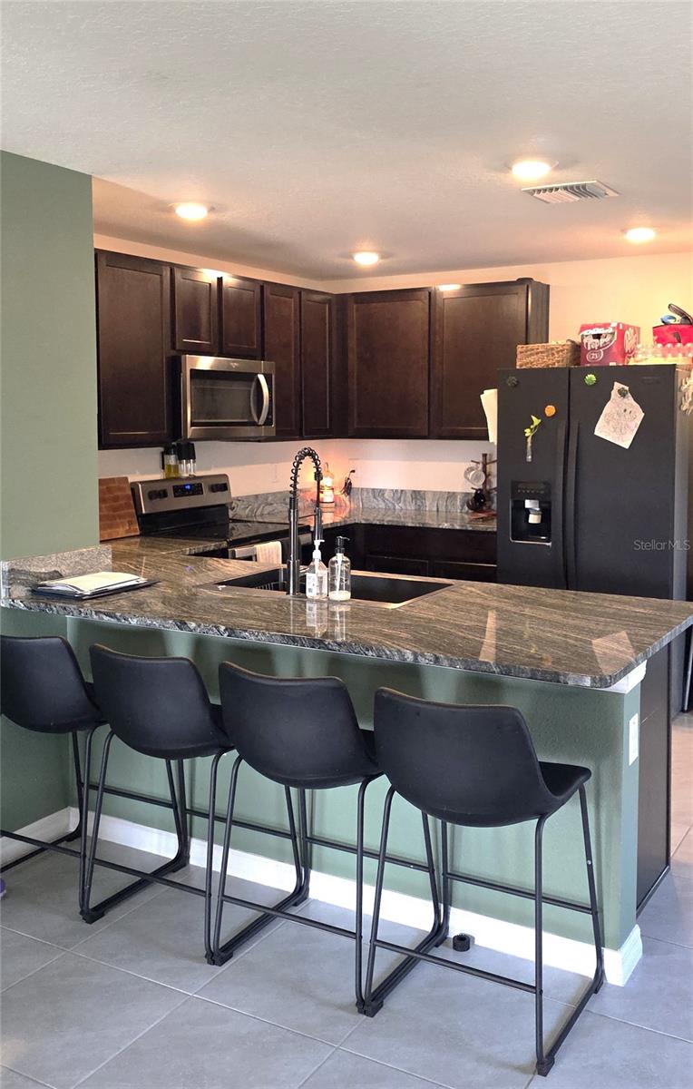 Kitchen Island with Seating for Eating or Entertaining