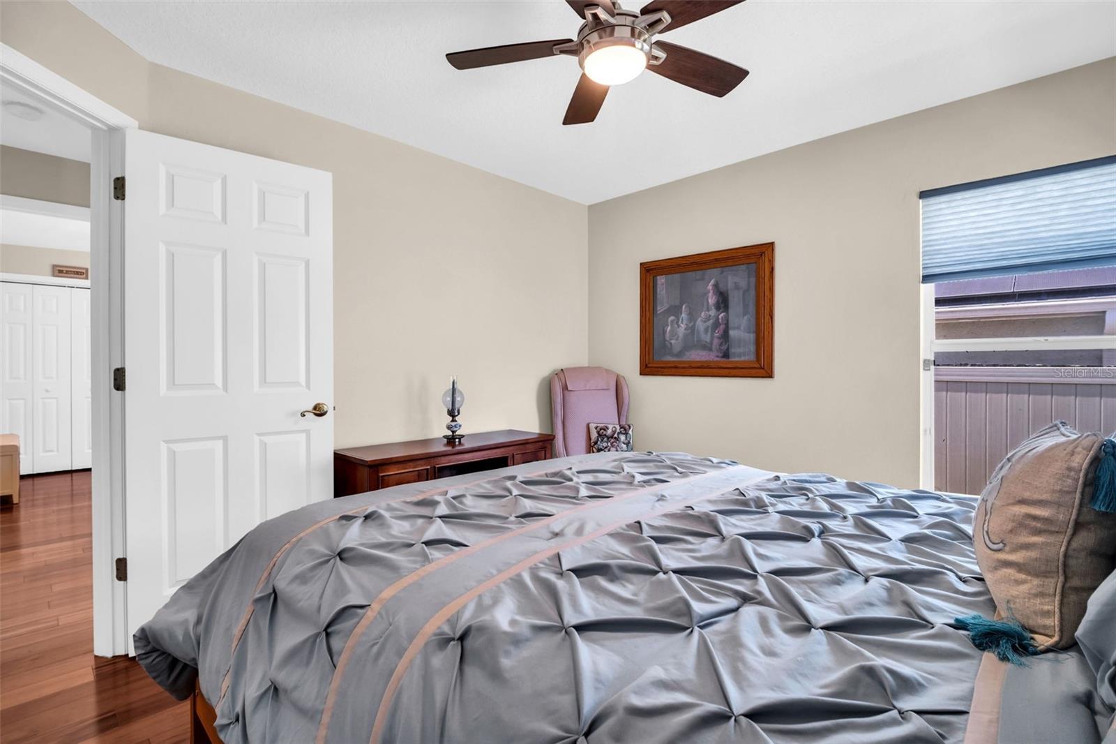 Perfectly positioned by the hall-bath for guest convenience~
