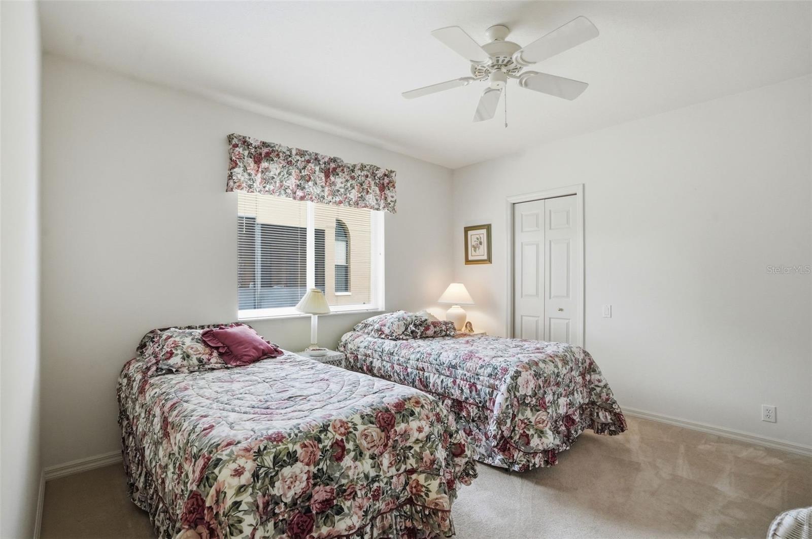 Bedroom 3 with walk in closet
