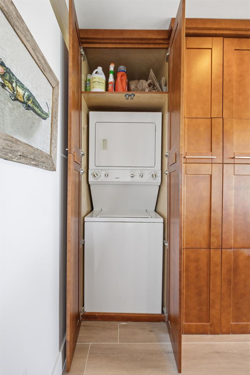 Laundry area