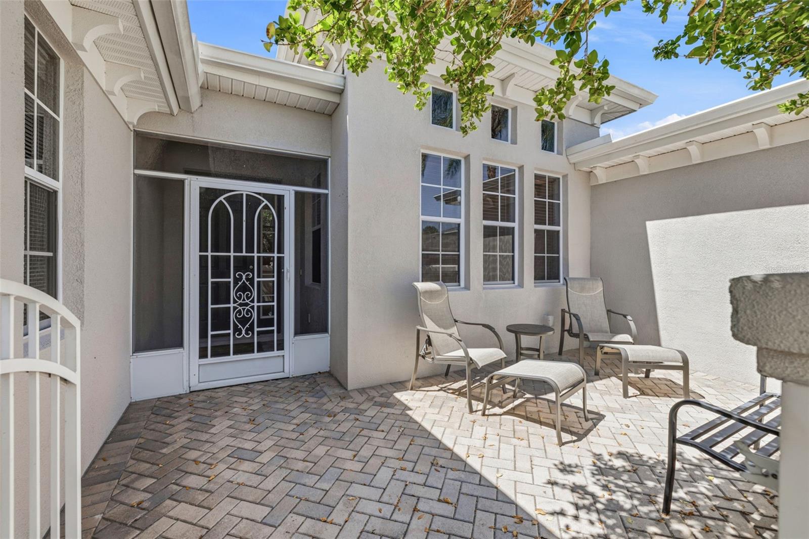 Your private courtyard
