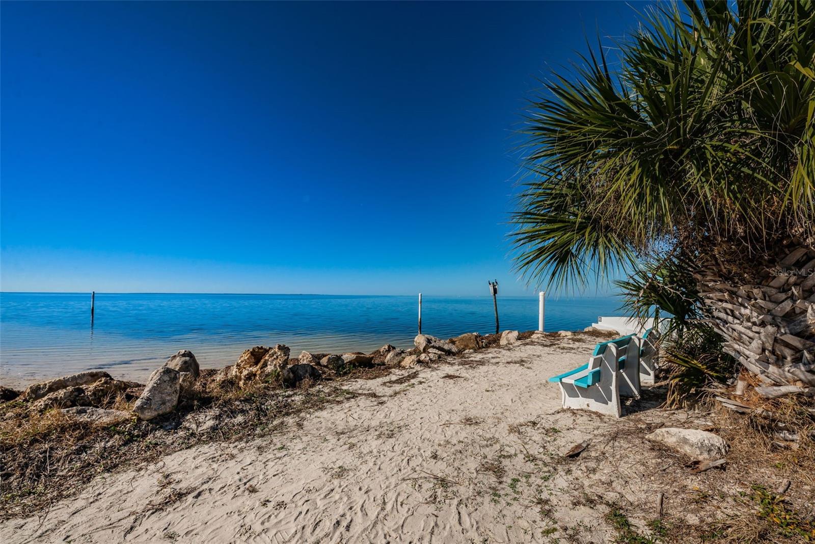 private beach