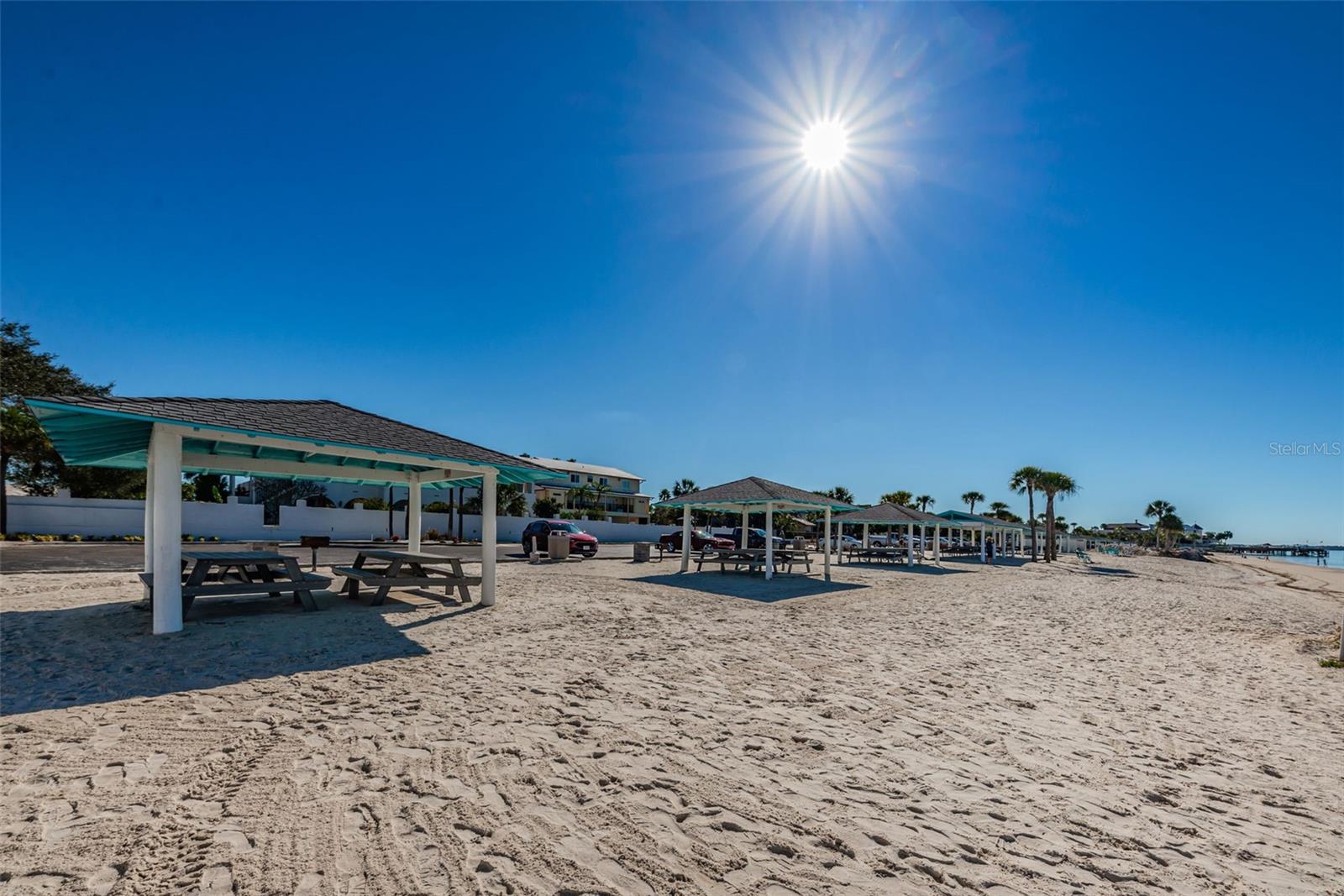 private beach