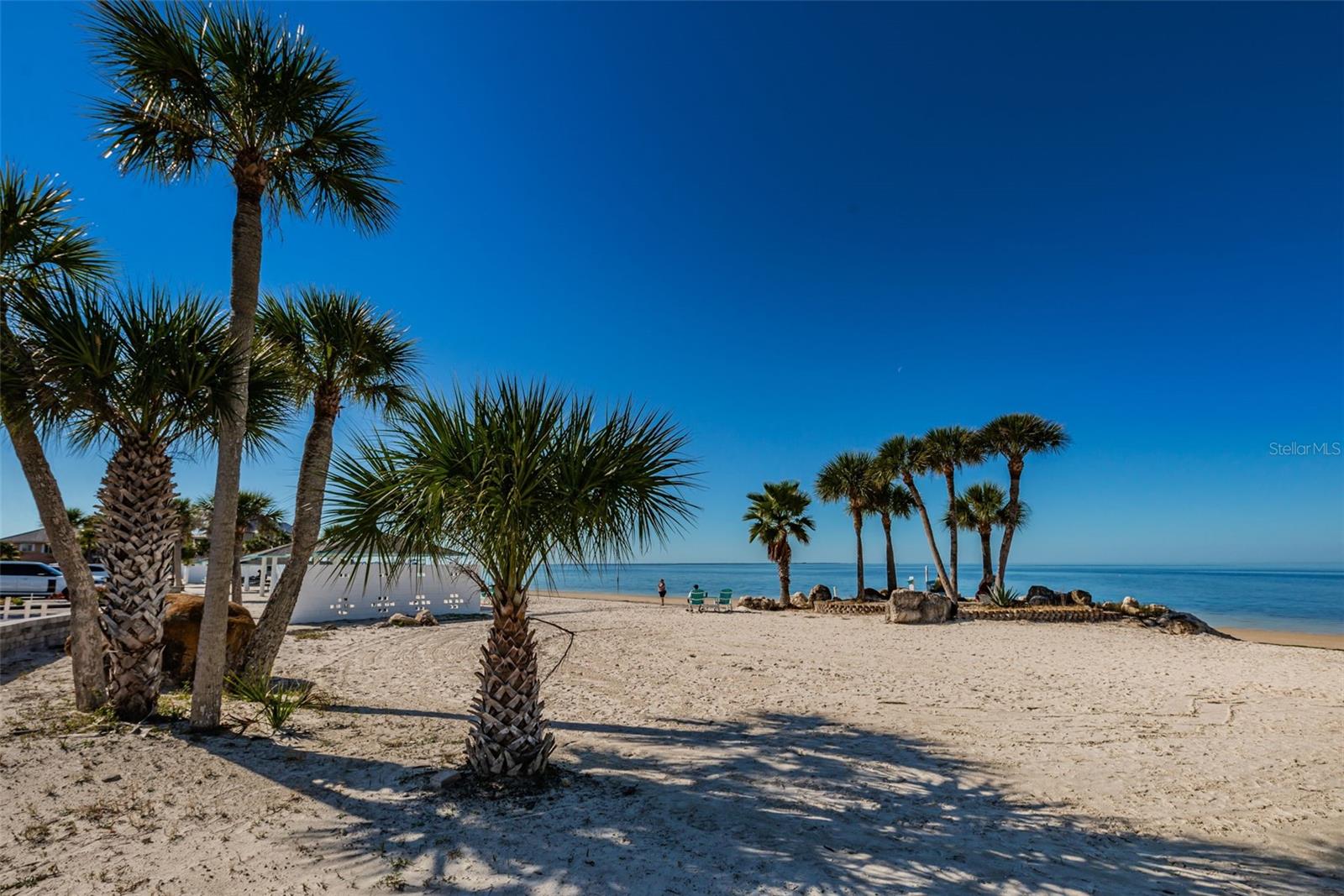 private beach